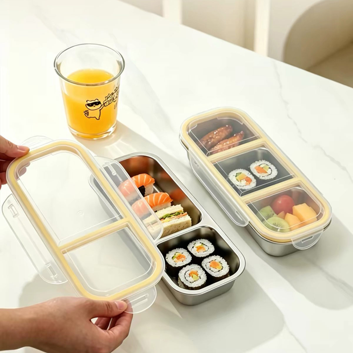 Edelstahl-Lebensmittelbehälter – Food Storage Oven Safe Bewertung und Preis