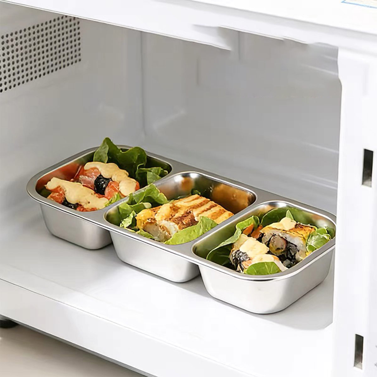 Edelstahl-Lebensmittelbehälter – Food Storage Oven Safe Bewertung und Preis