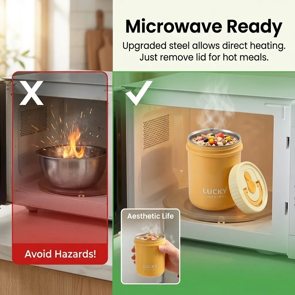 Mikrowellengeeignete Lunchbox  – Food Storage Oven Safe Bewertung und Preis