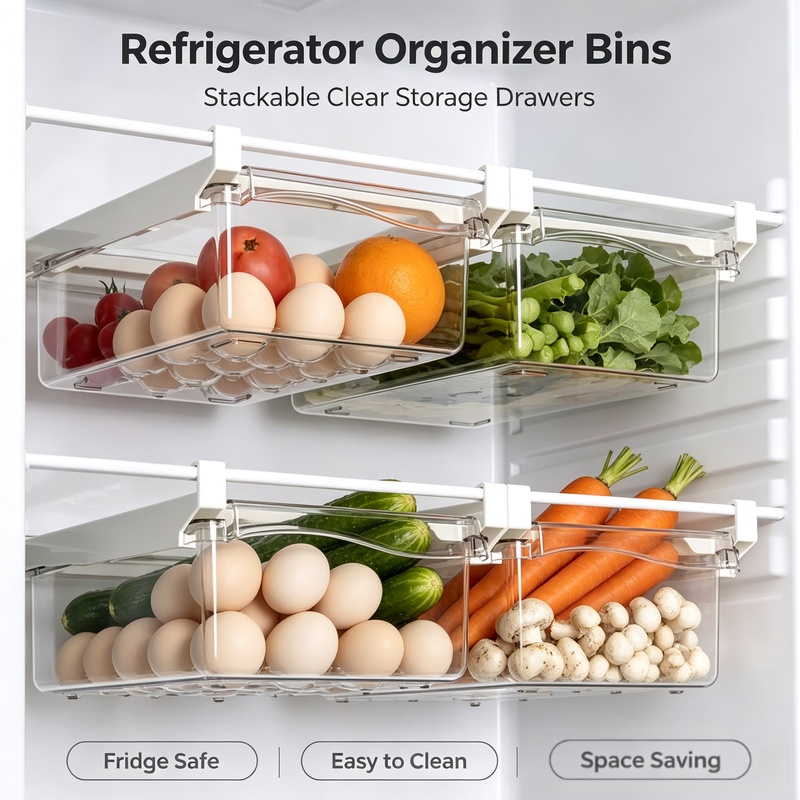 Hängender Schubladen-Kühlschra – Food Storage With Dividers Bewertung und Preis