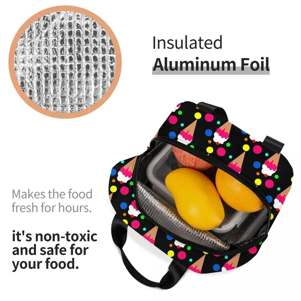 Bunte Tragbare Lunch-Tasche Ei – Food Storage Bag Bewertung und Preis